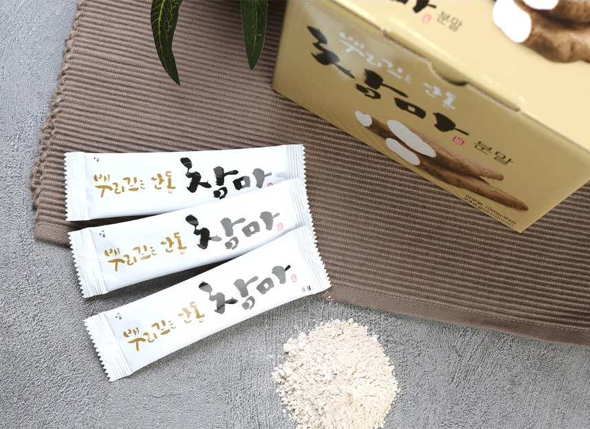 뿌리깊은 안동 참마분말 150포 마가루 / 참마가루 / 스틱형