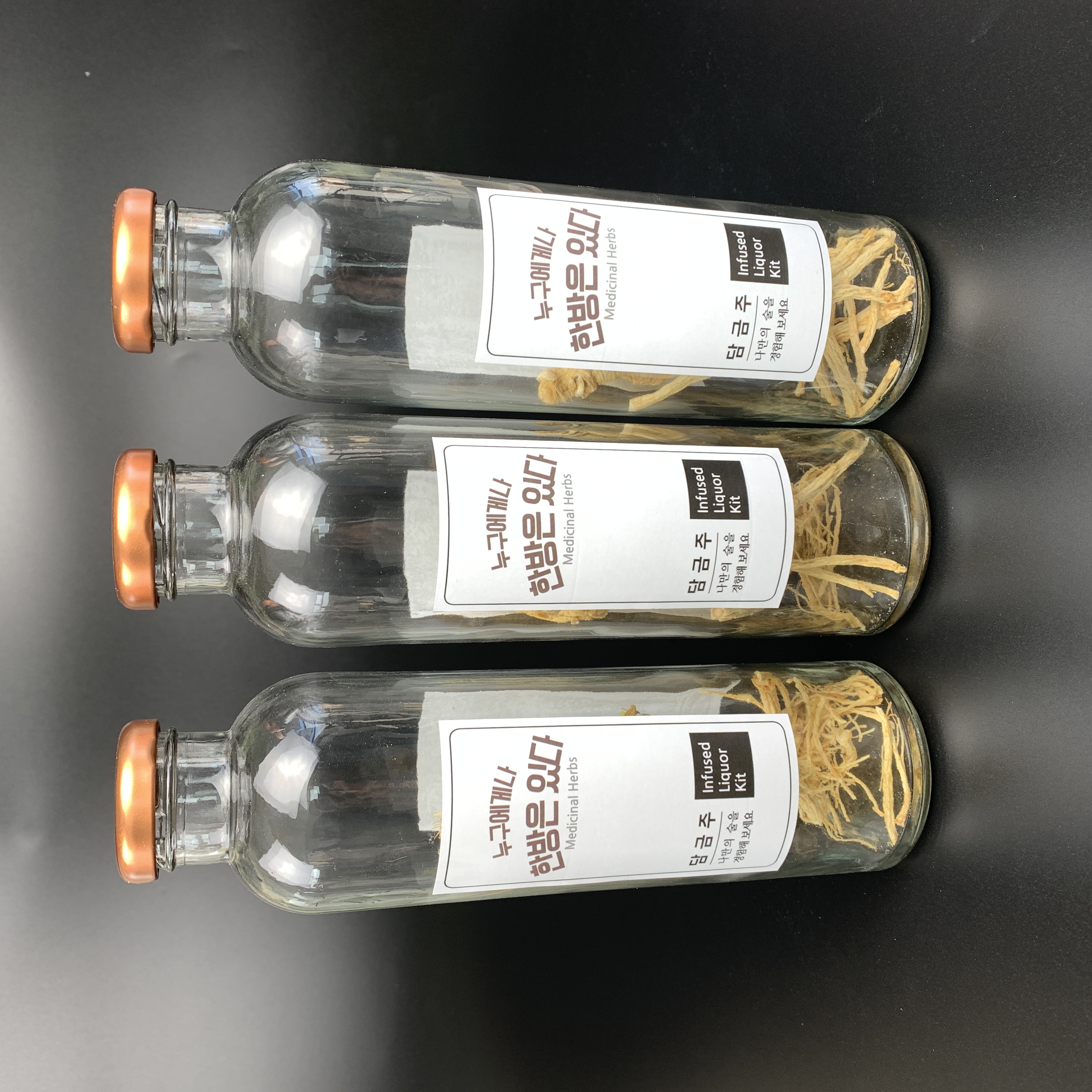 인삼 담금주 키트 500ml 누구에게나 한방은 있다.