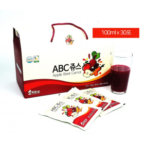 ABC쥬스 착즙주스 당근사과쥬스 100ml x 30포