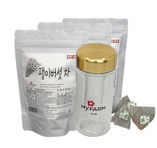 지방출장 팽이버섯차 100% 국내산 30티백