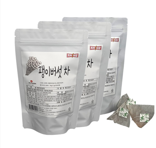 지방출장 팽이버섯차 100% 국내산 30티백